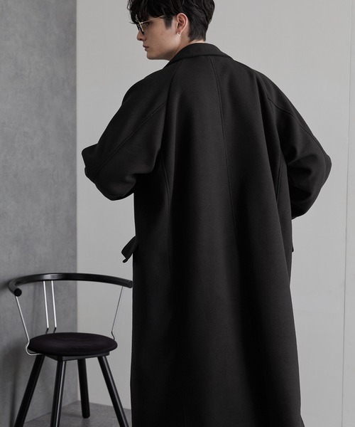 「MONO-MART」 チェスターコート M ダークネイビー メンズ_画像7