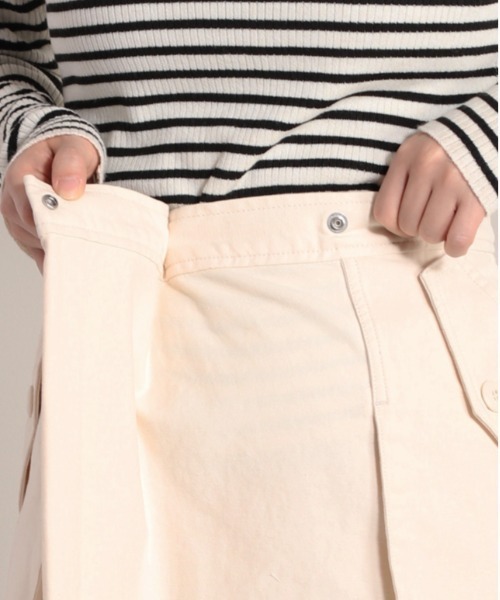 「cepo」 ロングスカート S オリーブ レディース_画像9