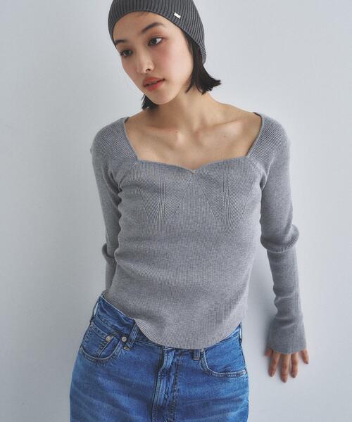 CODE A ニット セーター square fit knit レディース : ZOZOTOWN Yahoo