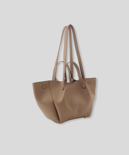 KINO THE KEI トートバッグ petal shape 2WAY バッグ ( ポーチ付き