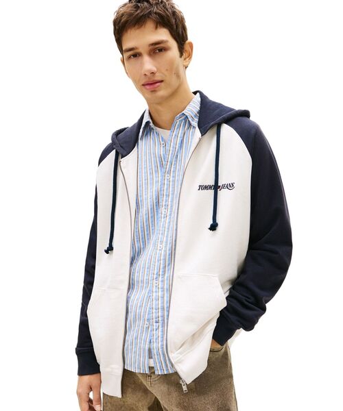 TOMMY JEANS（トミー・ジーンズ） トレーナー スウェット フルジップ