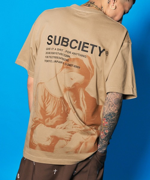 Subciety（サブサエティ） tシャツ Rest tee メンズ レディース
