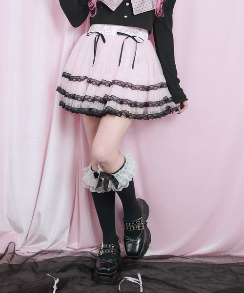 Magia Charm（マギアチャーム） スカート リボンレースチュール