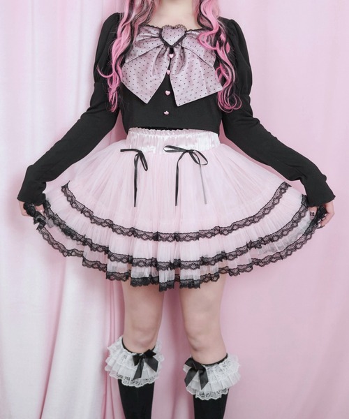 Magia Charm（マギアチャーム） スカート リボンレースチュール