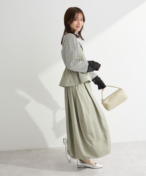 Green Parks（グリーンパークス） ワンピース SET2点 キャミビスチェ＋