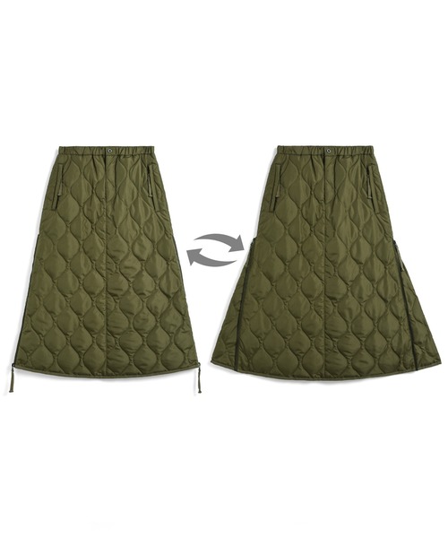 「TAION」 スカート L ブラック レディース_画像6