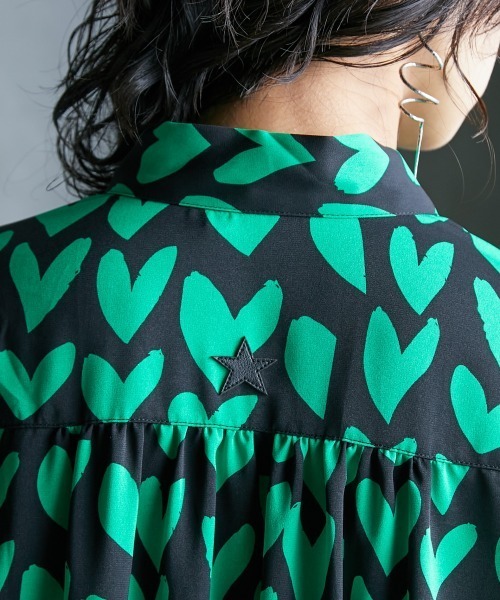 「GEVS.」 長袖ワンピース M モカ レディース_画像2