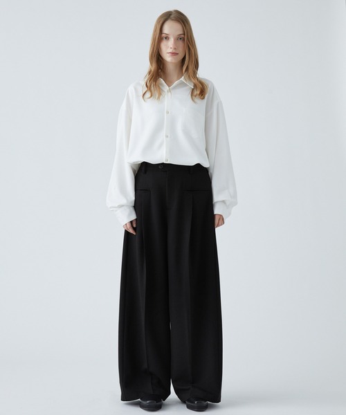 「VELNUS」 スラックス M ホワイト メンズ_画像8