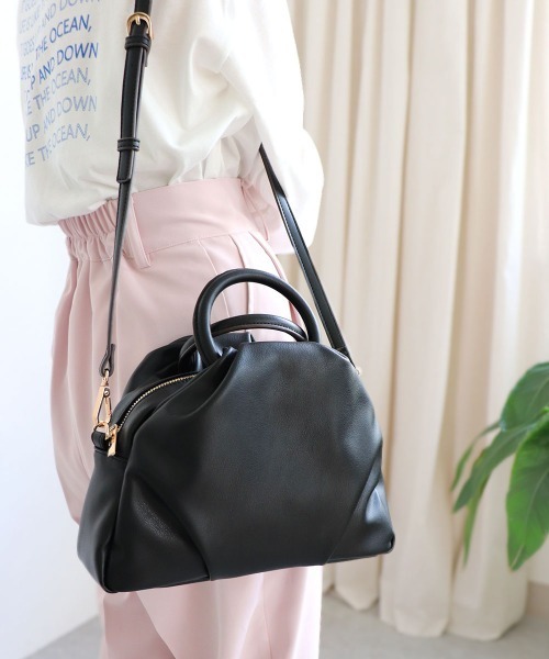 「MIAN 」 ハンドバッグ FREE アイボリー レディース_画像2