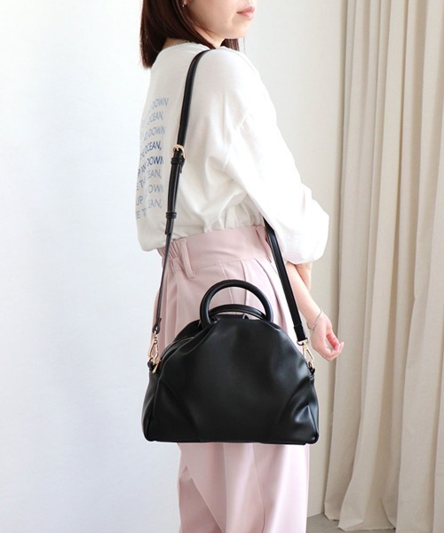 「MIAN 」 ハンドバッグ FREE アイボリー レディース_画像3