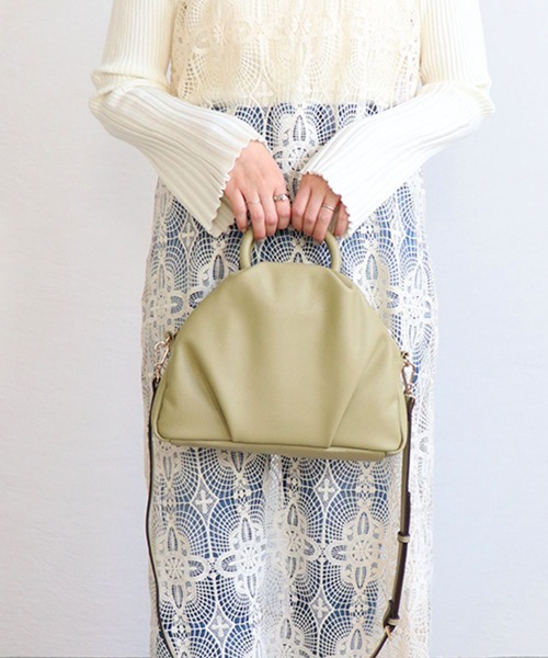 「MIAN 」 ハンドバッグ FREE アイボリー レディース_画像4