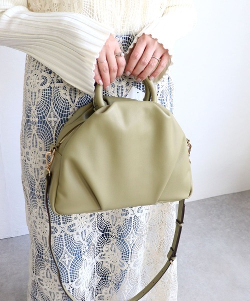 「MIAN 」 ハンドバッグ FREE アイボリー レディース_画像5