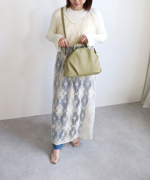 「MIAN 」 ハンドバッグ FREE アイボリー レディース_画像7