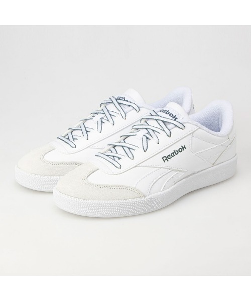 「Reebok」 ローカットスニーカー 24.5cm ホワイト×レッド レディース_画像8