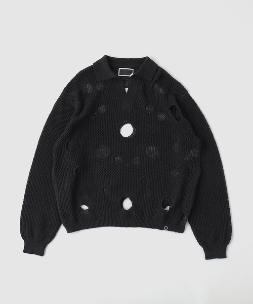 PHINGERIN（フィンガリン） セーター ニット HOLE KNIT SKIPPER メンズ