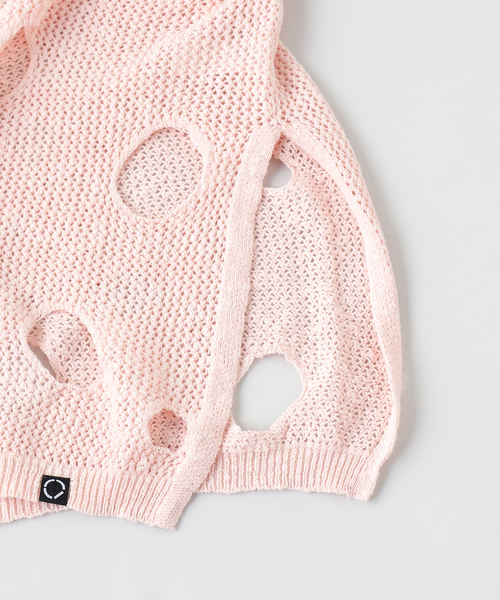 PHINGERIN（フィンガリン） セーター ニット HOLE KNIT SKIPPER メンズ 