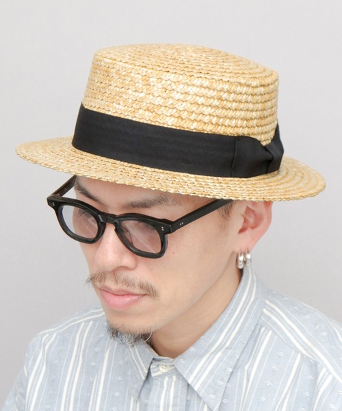 ReqHatter（レックハッター） 麦わら帽子 帽子 ハット メンズ 鬼麦