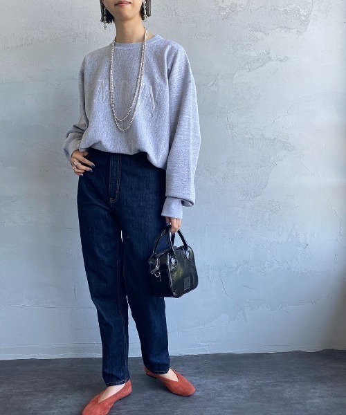 「AMERICANA」 スウェットカットソー ONE SIZE グレー レディースの画像