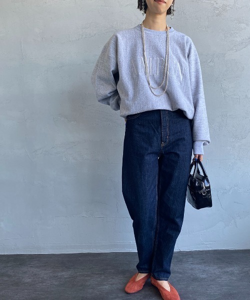「AMERICANA」 スウェットカットソー ONE SIZE グレー レディースの画像
