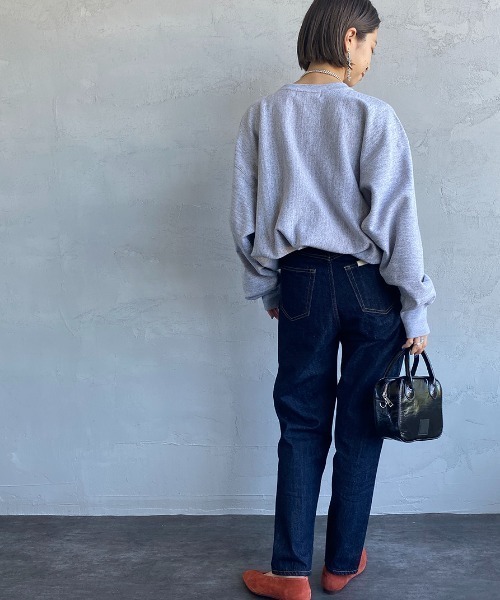 「AMERICANA」 スウェットカットソー ONE SIZE グレー レディースの画像