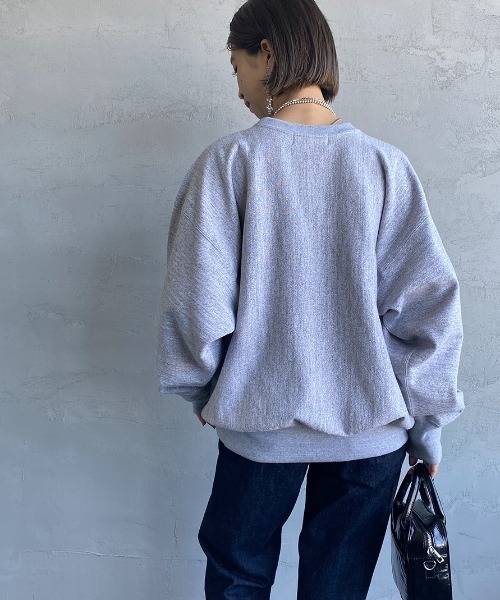 「AMERICANA」 スウェットカットソー ONE SIZE グレー レディースの画像