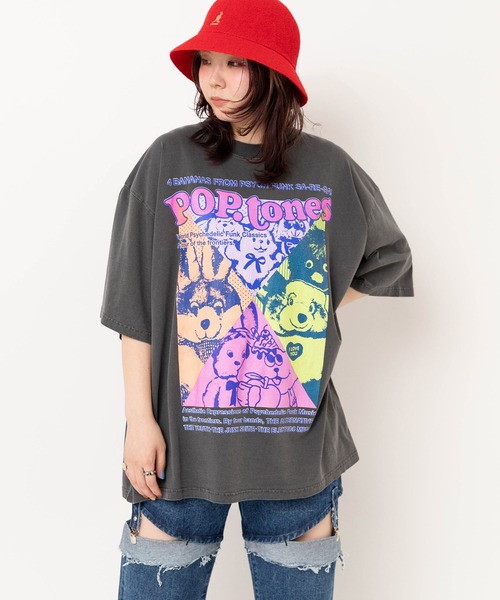 MARKEY'S（マーキーズ） tシャツ 半袖 M2642 ポップトーンズプリント