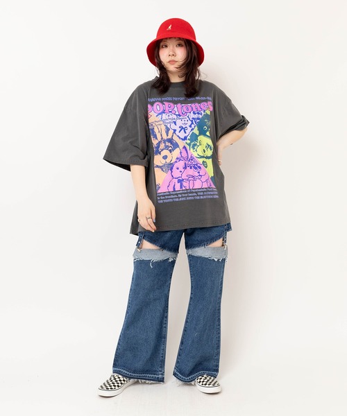 MARKEY'S（マーキーズ） tシャツ 半袖 M2642 ポップトーンズプリント