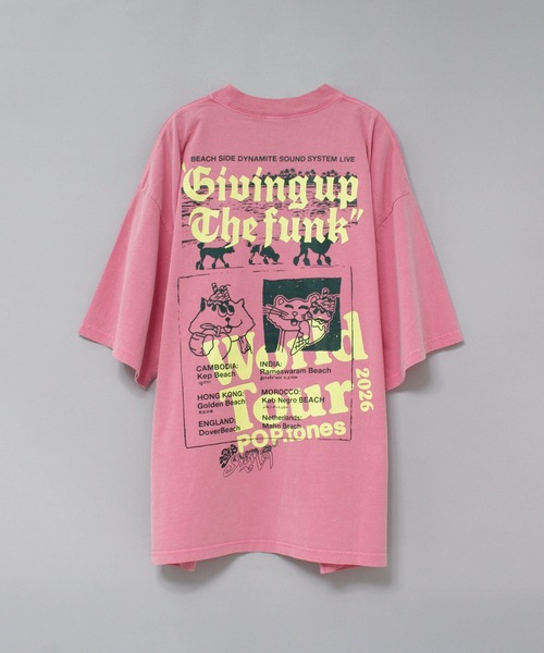MARKEY'S（マーキーズ） tシャツ M2642 ポップトーンズプリントビッグT