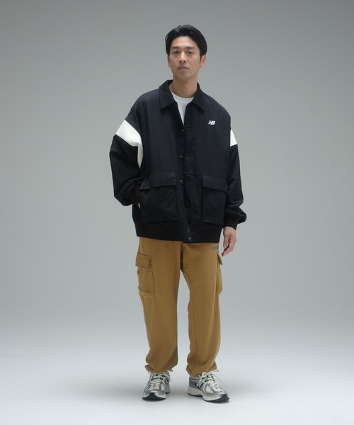 「New Balance」 ジャケット X-LARGE グレー メンズの画像