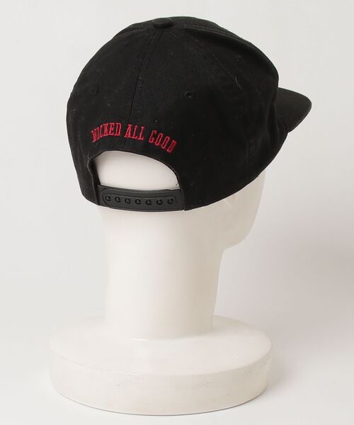 HYSTERIC GLAMOUR ブラック 帽子 フリー HYSTERIC GLAMOUR（ヒステリックグラマー） キャップ FREE ブラック