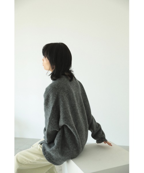 「BLACK BY MOUSSY」 ニットカーディガン FREE ベージュ レディース_画像3