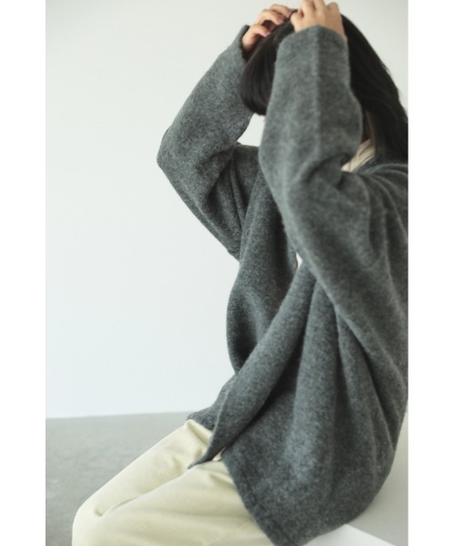 「BLACK BY MOUSSY」 ニットカーディガン FREE ベージュ レディース_画像8