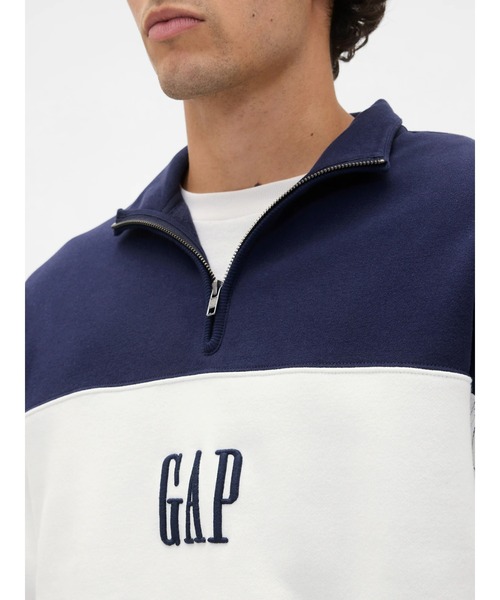 「GAP」 プルオーバーパーカー X-LARGE ブラック メンズ_画像5