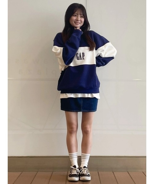 「GAP」 プルオーバーパーカー X-LARGE ブラック メンズ_画像6