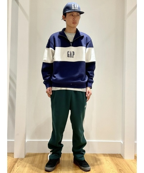 「GAP」 プルオーバーパーカー X-LARGE ブラック メンズ_画像7