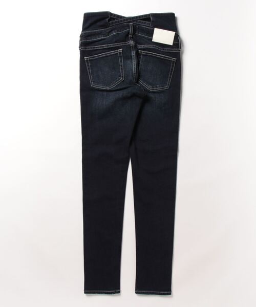 「GYDA」 スキニーデニムパンツ MEDIUM インディゴブルー レディース