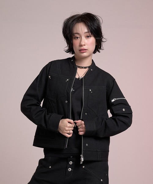 VI E DIT デニムジャケット gジャン Fragment Panel Short Blouson