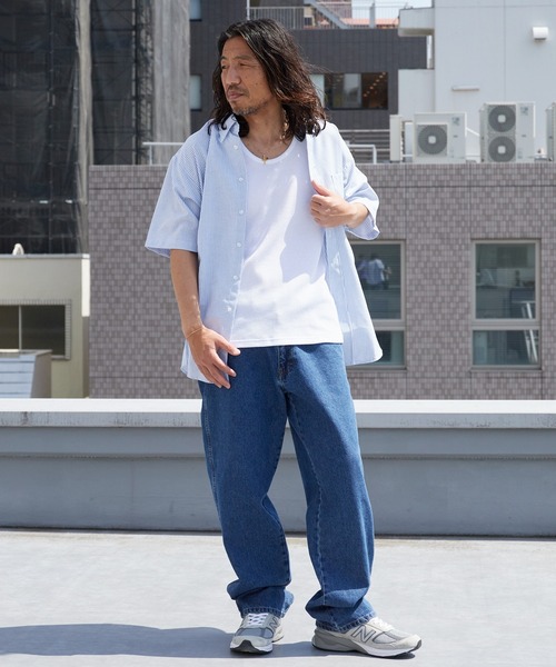 ROOP TOKYO タンクトップ ワッフル生地タンクトップ 無地 ノースリーブ