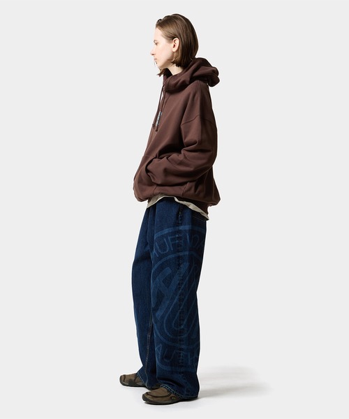 「HUF」 プルオーバーパーカー X-LARGE ネイビー メンズ_画像6