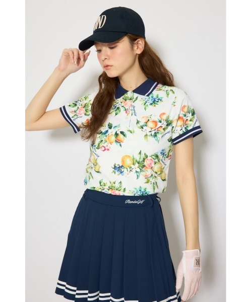 リエンダゴルフ　rienda golf 新作　マリン　ゴルフウェア RIENDA GOLF（リエンダ ゴルフ） tシャツ 半袖 一部店舗・WEB限定