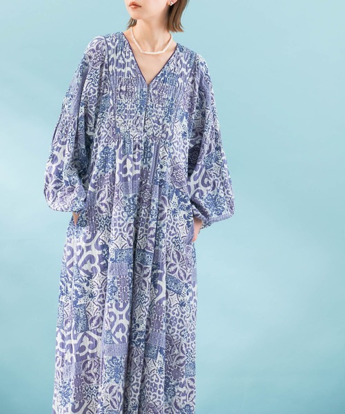 「sara mallika」 長袖ワンピース SMALL ブラック レディース_画像5