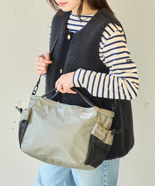 「FREDRIK PACKERS」 2WAYバッグ FREE グレー レディース_画像8