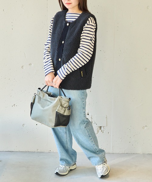 「FREDRIK PACKERS」 2WAYバッグ FREE グレー レディース_画像9