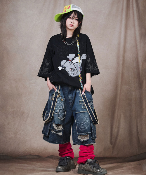GALFY（ガルフィー） tシャツ 半袖 「GALFY/ガルフィー」ファイヤー