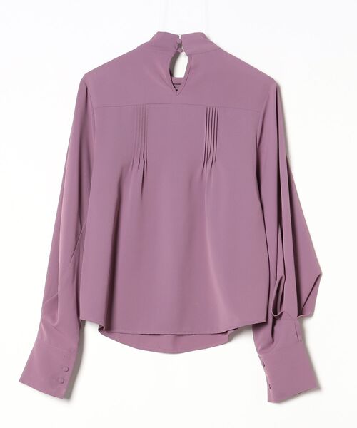「RUIRUE BOUTIQUE」 長袖ブラウス L パープル レディース_画像2