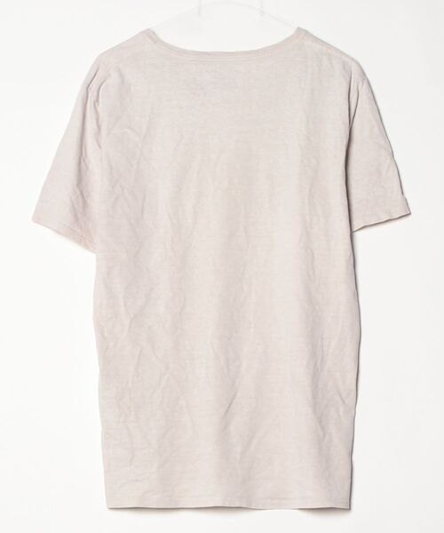 「TCSS」 半袖Tシャツ「Remi × cahootsコラボ」 L ベージュ メンズ_画像2