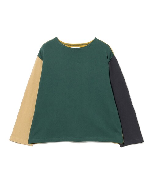 BEAMS BOY - 【新品タグ付き】BEAMS BOYエルボーパッチニット BEAMS BOY（ビームス ボーイ） tシャツ エルボーパッチ バスク