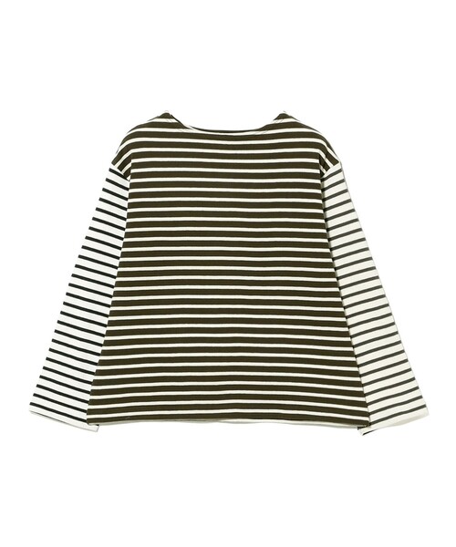 BEAMS BOY（ビームス ボーイ） tシャツ エルボーパッチ バスク