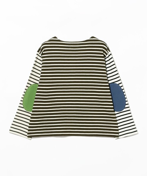 BEAMS BOY（ビームス ボーイ） tシャツ エルボーパッチ バスク