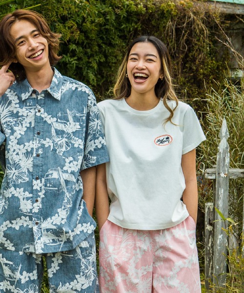 アロハシャツ tシャツ 半袖 「ZOZO限定カラー」サーフ＆ハワイオーバル